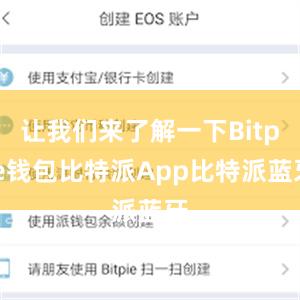 让我们来了解一下Bitpie钱包比特派App比特派蓝牙