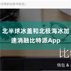 北半球冰盖和北极海冰加速消融比特派App