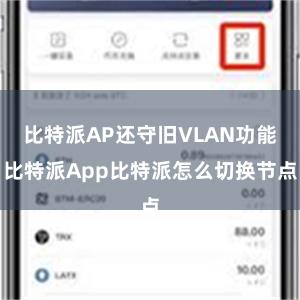 比特派AP还守旧VLAN功能比特派App比特派怎么切换节点